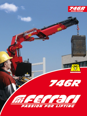 Grues de chargement hydrauliques Ferrari® 746R A7 