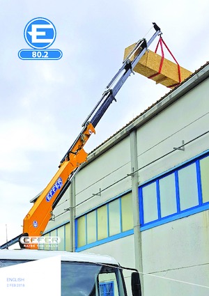 Grues de chargement hydrauliques Effer 80.2 1S