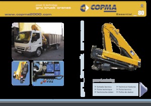Grues de chargement hydrauliques COPMA 2000 80.4