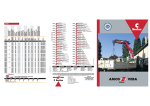 Grues de chargement hydrauliques Amco Veba 810C-2 S 