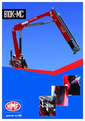Grues de chargement hydrauliques HMF 810-K2