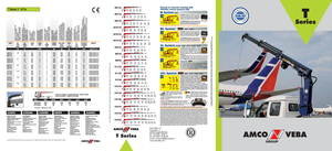 Grues de chargement hydrauliques Amco Veba 818T-4 S