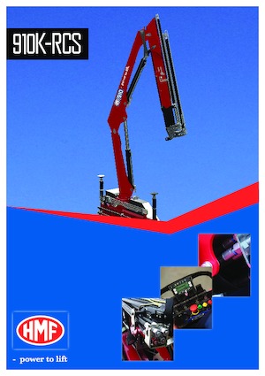 Grues de chargement hydrauliques HMF 910-K1-RCS
