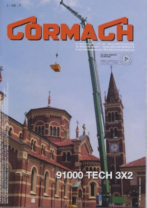 Grues de chargement hydrauliques Cormach 91000 Tech 3x2