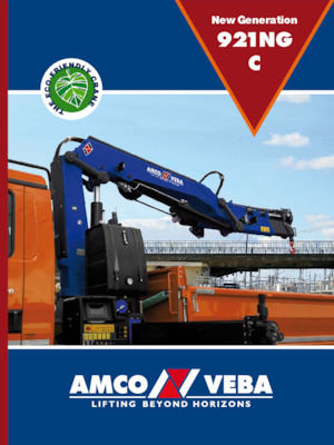 Grues de chargement hydrauliques Amco Veba 921NGC -2S 