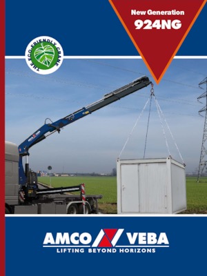 Grues de chargement hydrauliques Amco Veba 924NGC-4 S 