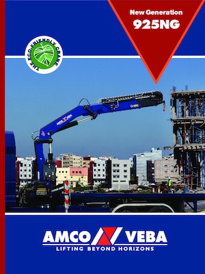 Grues de chargement hydrauliques Amco Veba 925NG-6 SJ2 