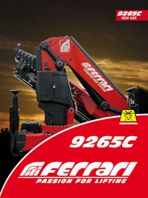 Grues de chargement hydrauliques Ferrari® 9265C A6 J2 