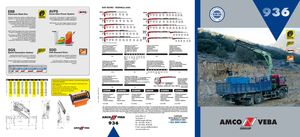 Grues de chargement hydrauliques Amco Veba 936-4 S
