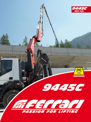 Grues de chargement hydrauliques Ferrari® 9445C A6 J1005