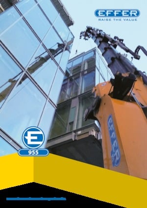Grues de chargement hydrauliques Effer 955 8S