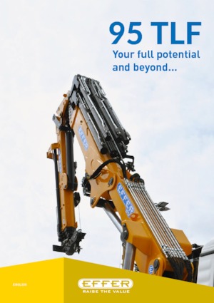 Grues de chargement hydrauliques Effer 95TLF 6S