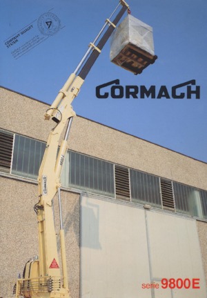 Grues de chargement hydrauliques Cormach 9800 E2