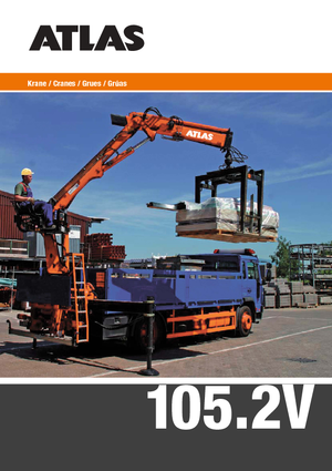 Grues de chargement hydrauliques Atlas AK 105.2 A12V