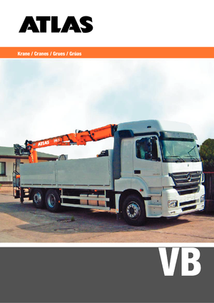 Grues de chargement hydrauliques Atlas AK 125.2 VB A12