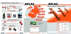 Grues de chargement hydrauliques Atlas AK 300.2 A21 