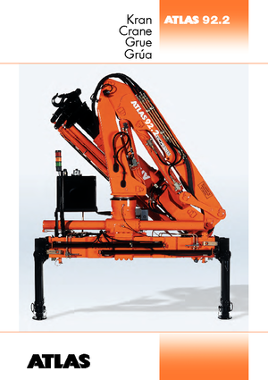 Grues de chargement hydrauliques Atlas AK 92.2 A2