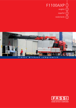 Grues de chargement hydrauliques Fassi F 1100 AXP 28