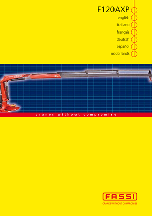 Grues de chargement hydrauliques Fassi F 120 AXP 23