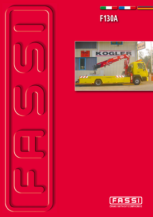 Grues de chargement hydrauliques Fassi F 130 A 22