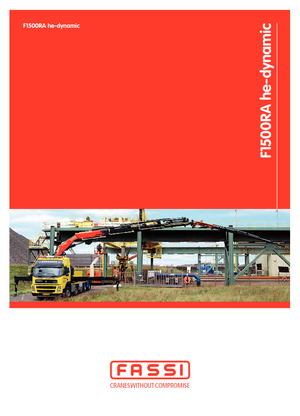 Grues de chargement hydrauliques Fassi F 1500 RA 2.28 he-dynamic