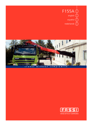 Grues de chargement hydrauliques Fassi F 155 A 25