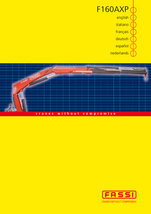 Grues de chargement hydrauliques Fassi F 160 ACXP 25