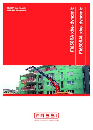 Grues de chargement hydrauliques Fassi F 1650 RAL 2.28 xhe-dynamic