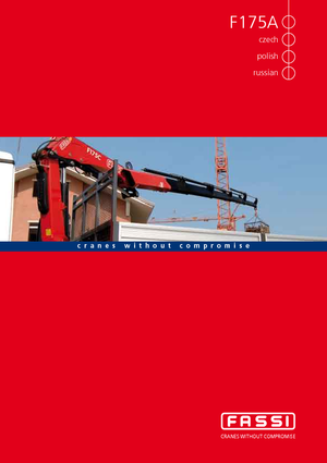 Grues de chargement hydrauliques Fassi F 175 A 25