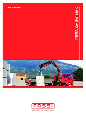 Grues de chargement hydrauliques Fassi F 185 A 2.23 xe-dynamic
