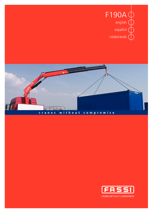 Grues de chargement hydrauliques Fassi F 190 AC 23