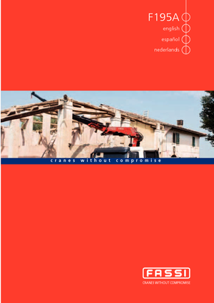 Grues de chargement hydrauliques Fassi F 195 A 23