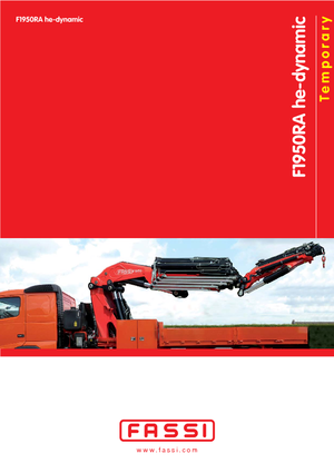 Grues de chargement hydrauliques Fassi F 1950 RA 2.28 he-dynamic