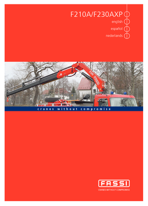 Grues de chargement hydrauliques Fassi F 210 A 22