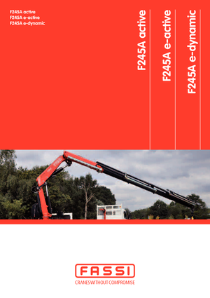 Grues de chargement hydrauliques Fassi F 245 AC 2.23 e-dynamic