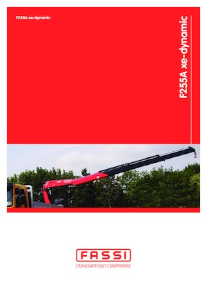 Grues de chargement hydrauliques Fassi F 255 AC 2.26 xe-dynamic
