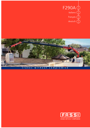 Grues de chargement hydrauliques Fassi F 290 A 26