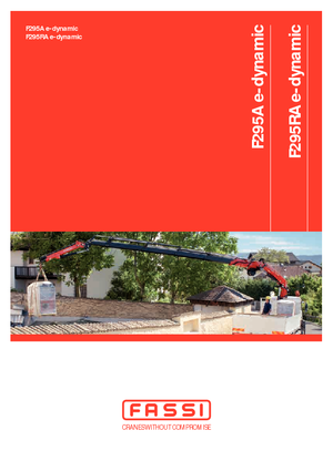 Grues de chargement hydrauliques Fassi F 295 AC 2.26 e-dynamic