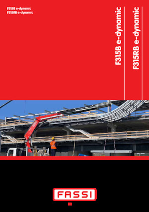 Grues de chargement hydrauliques Fassi F 315 RB 2.22 e-dynamic