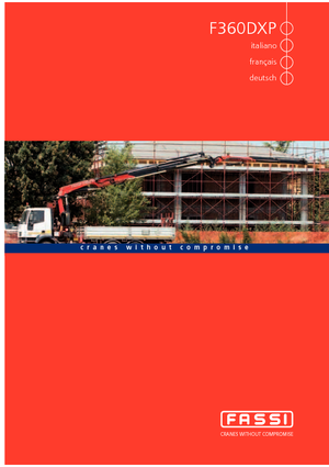 Grues de chargement hydrauliques Fassi F 360 DXP 24