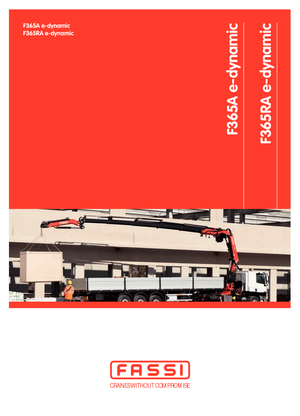 Grues de chargement hydrauliques Fassi F 365 A 2.25 e-dynamic