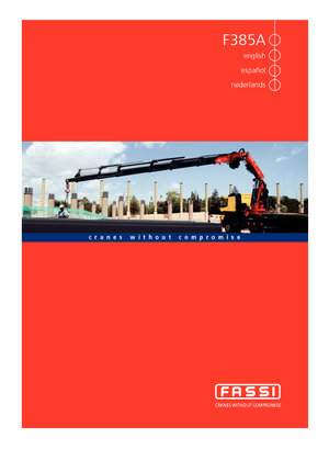 Grues de chargement hydrauliques Fassi F 385 A 23