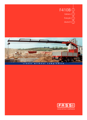 Grues de chargement hydrauliques Fassi F 410 B 24