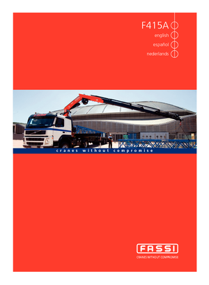 Grues de chargement hydrauliques Fassi F 415 AC 25