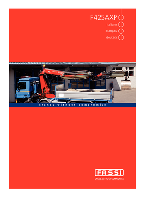 Grues de chargement hydrauliques Fassi F 425 ACXP 26