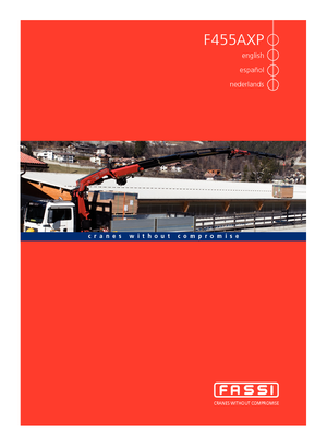 Grues de chargement hydrauliques Fassi F 455 AXP 28