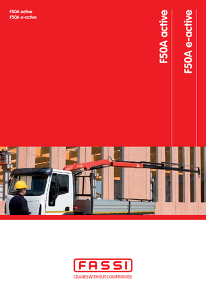 Grues de chargement hydrauliques Fassi F 50 A 0.22 active