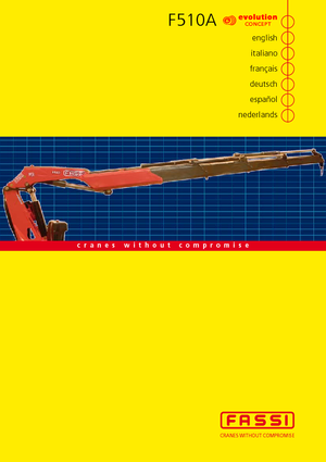 Grues de chargement hydrauliques Fassi F 510 A 24