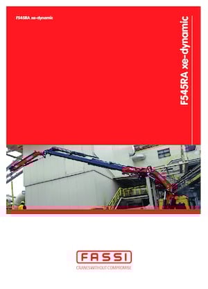 Grues de chargement hydrauliques Fassi F 545 RA 2.26 xe-dynamic
