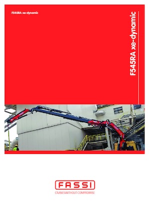Grues de chargement hydrauliques Fassi F 545 RA 2.28 xe-dynamic